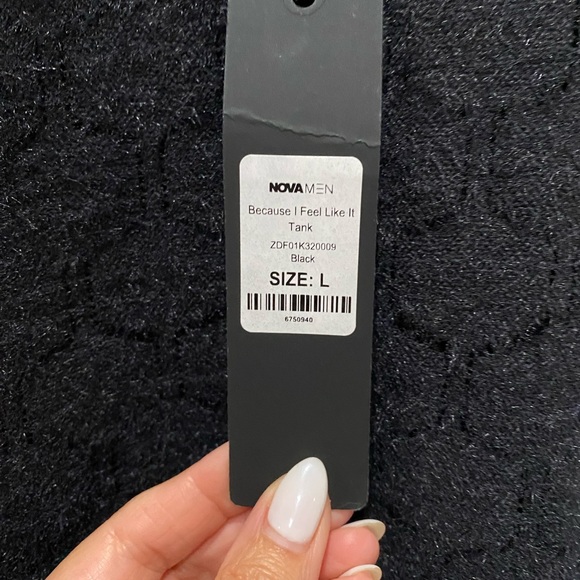 Nova Men textured tank top - Picture 3 of 6